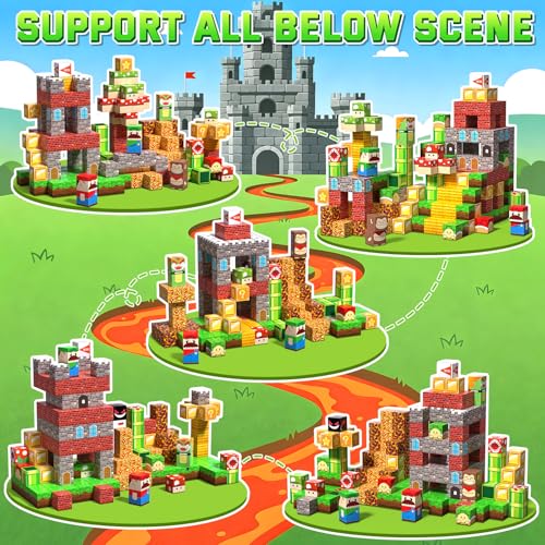 100PCS Magnetic Blocks (100 Count)