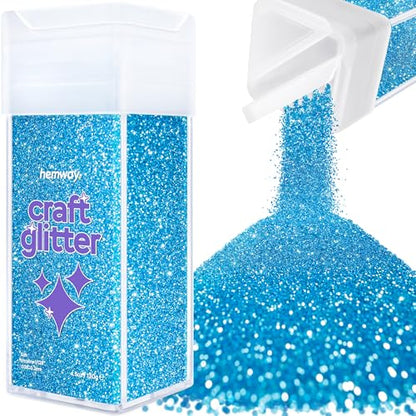 Craft Glitter Shaker Ocean Blue 130g Ultrafine (4.5 Ounce)