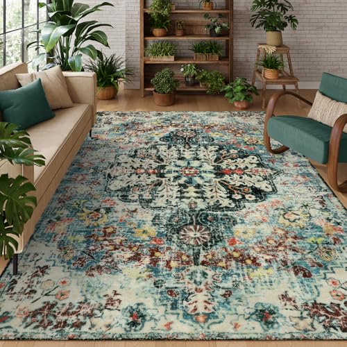 Reine Boho 8x10 Rugs for Living Room