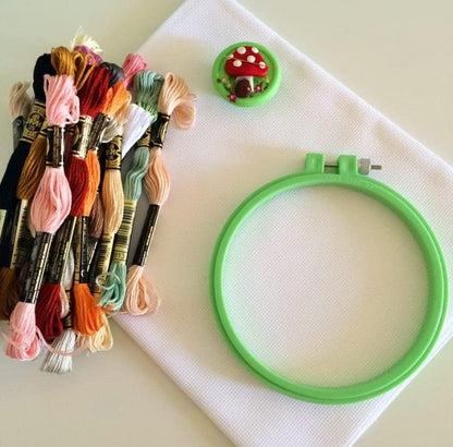 Aida Cloth 16 Count Cross Stitch Fabric,19×28inch (16CT, White)