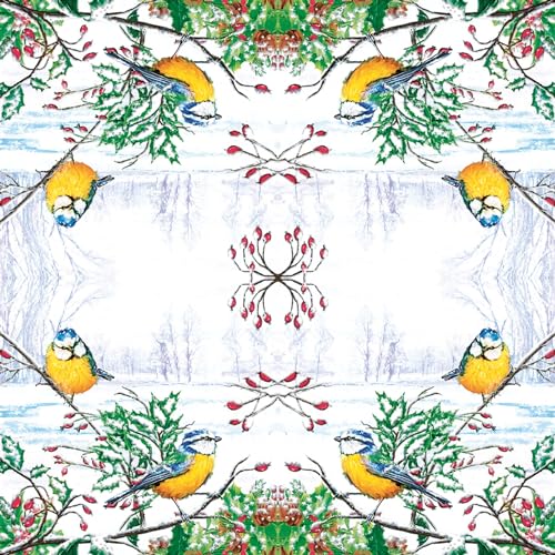 20 ct 13x13 Christmas Paper Decoupage Napkins (20 Count)