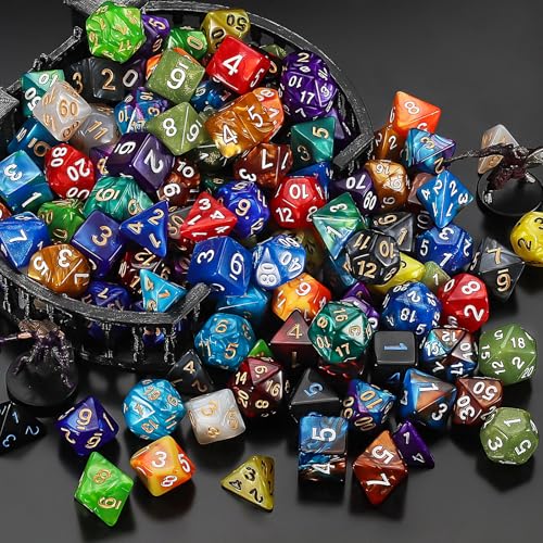 20 Sets Polyhedral Dice (140 Count)
