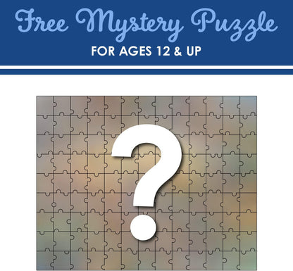 White Mountain Puzzle Sorter and Mystery Puzzle