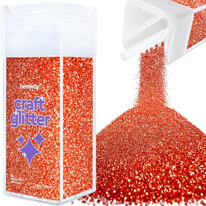 Craft Glitter Shaker Red Holographic 130g Ultrafine (4.5 Ounce)