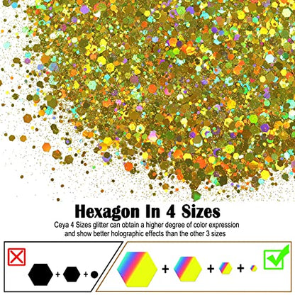 Holographic Chunky Glitter (3.5274 Ounce)