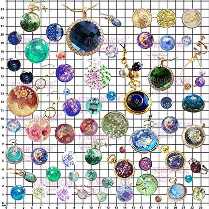 Cabochon Gem Resin Silicone Molds for Cake Decoration
