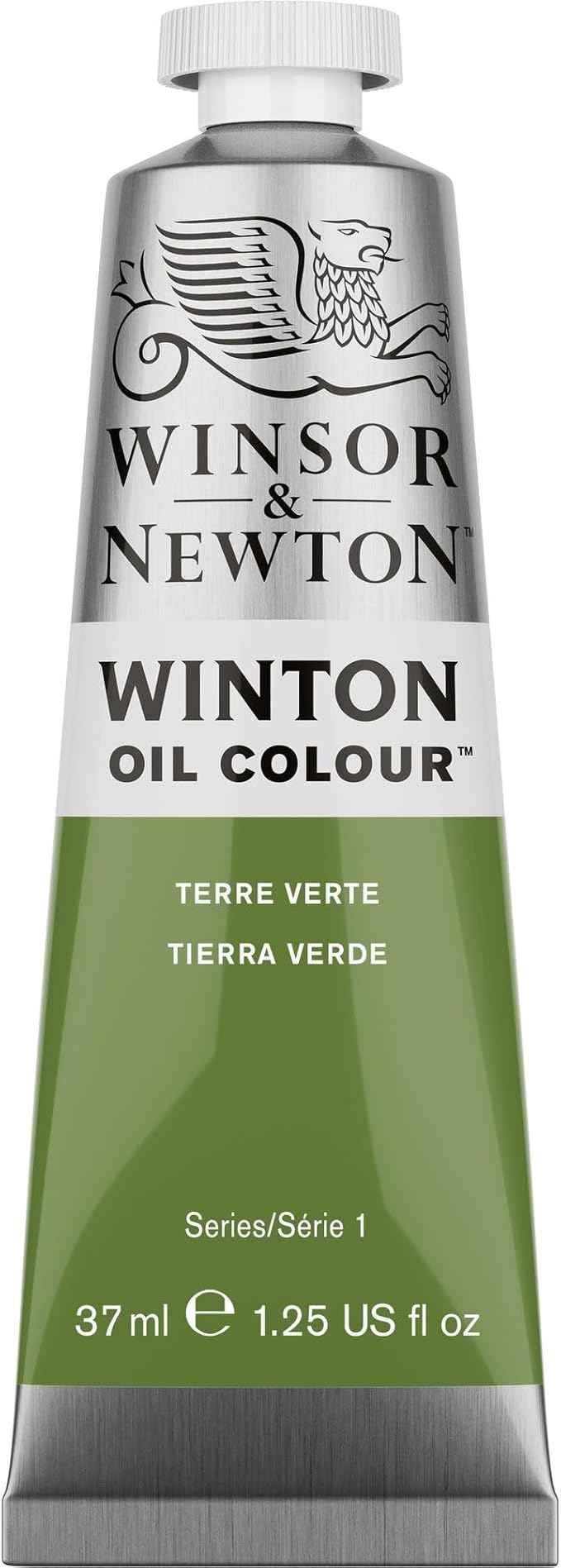 Winsor & Newton Winton Oil Color, 37ml (1.25-oz) Tube, Terre Verte