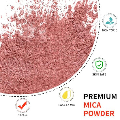 Mica Powder 100g Mica Powder for Epoxy Resin (3.53 Ounce)