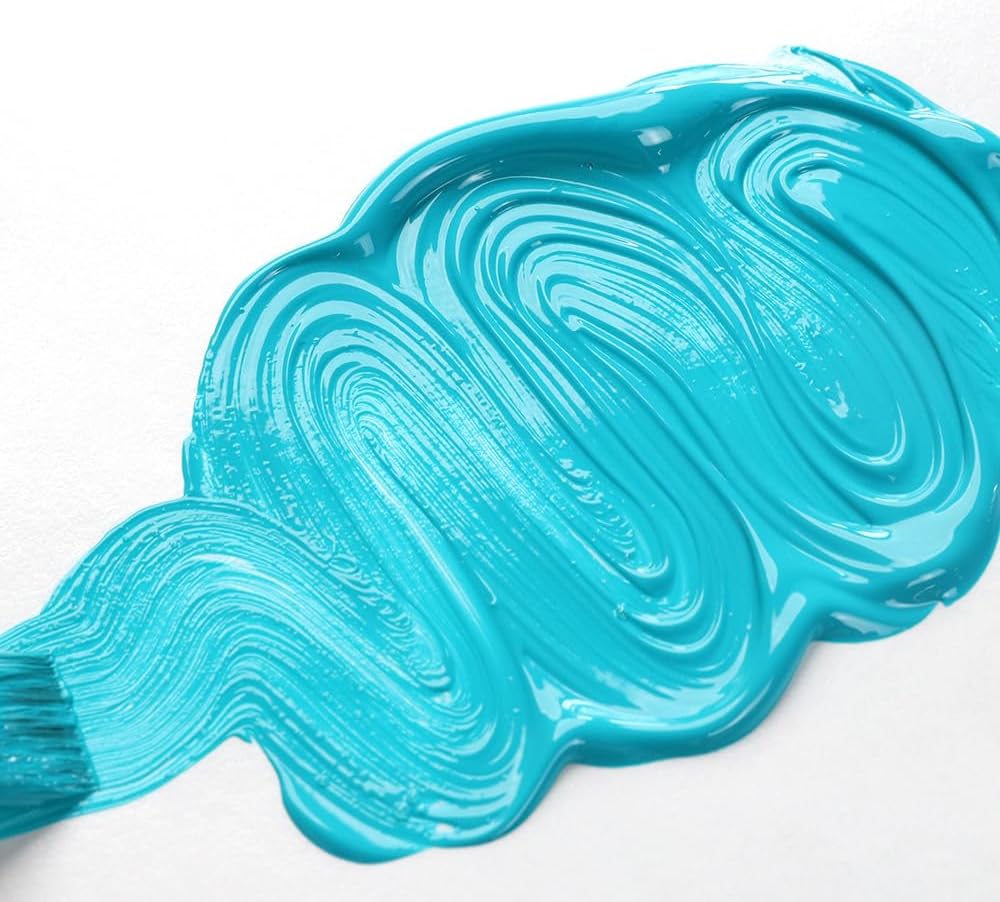 OPEN Slow-Drying Acrylics by GOLDEN, Cobalt Teal, 2 fl oz. tube, Professional Acrylic Paint, Semi-Opaque