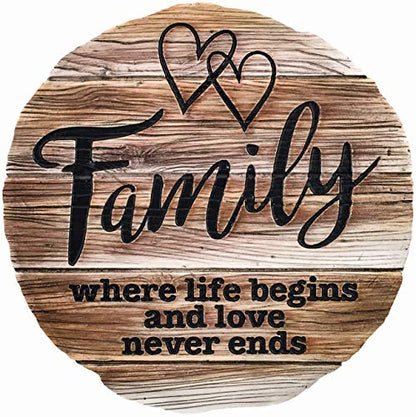 Garden Décor Family Stepping Stone