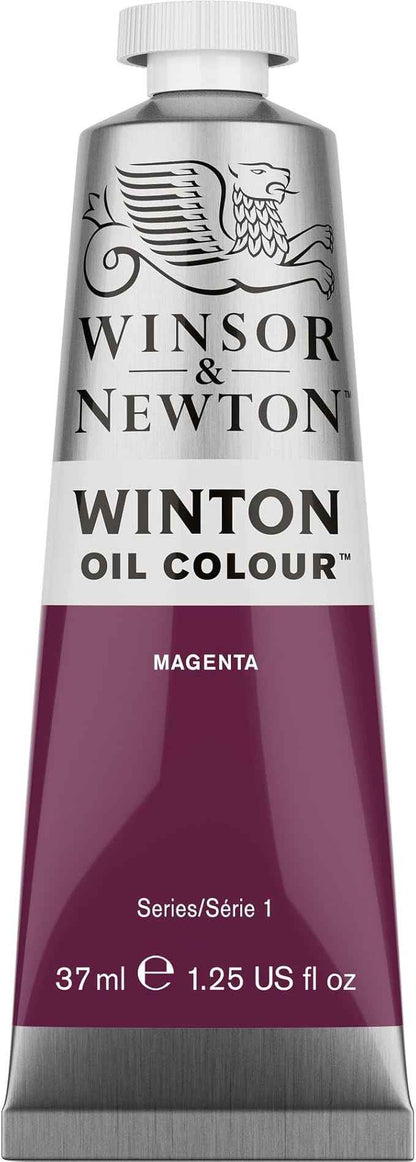 Winsor & Newton Winton Oil Color, 37ml (1.25-oz) Tube, Magenta