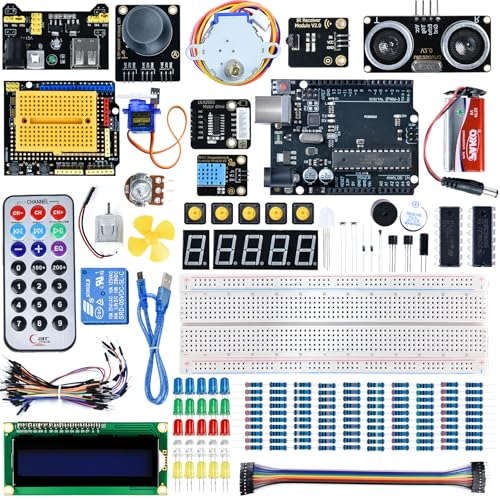 Super Starter Kit for Adults and Schoolchildren Compatible with Arduino IDE