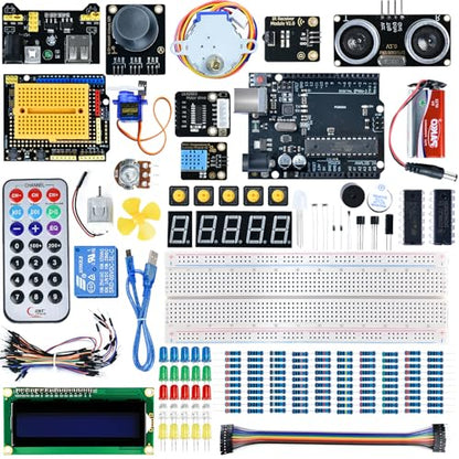 Super Starter Kit for Adults and Schoolchildren Compatible with Arduino IDE