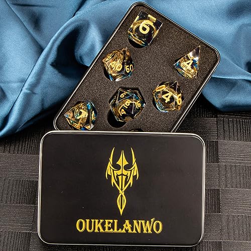 Magic Lord Rings DND Dice Set with Box