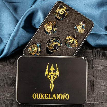 Magic Lord Rings DND Dice Set with Box