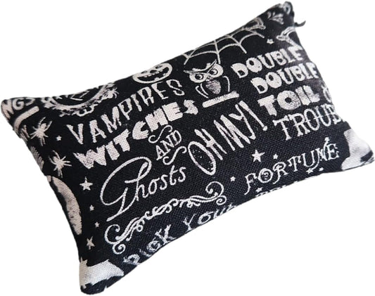 Nakpunar Emery Pincushion for Sewing - Filled with Abrasive Emery Sand - Handmade in USA (Witch Work)