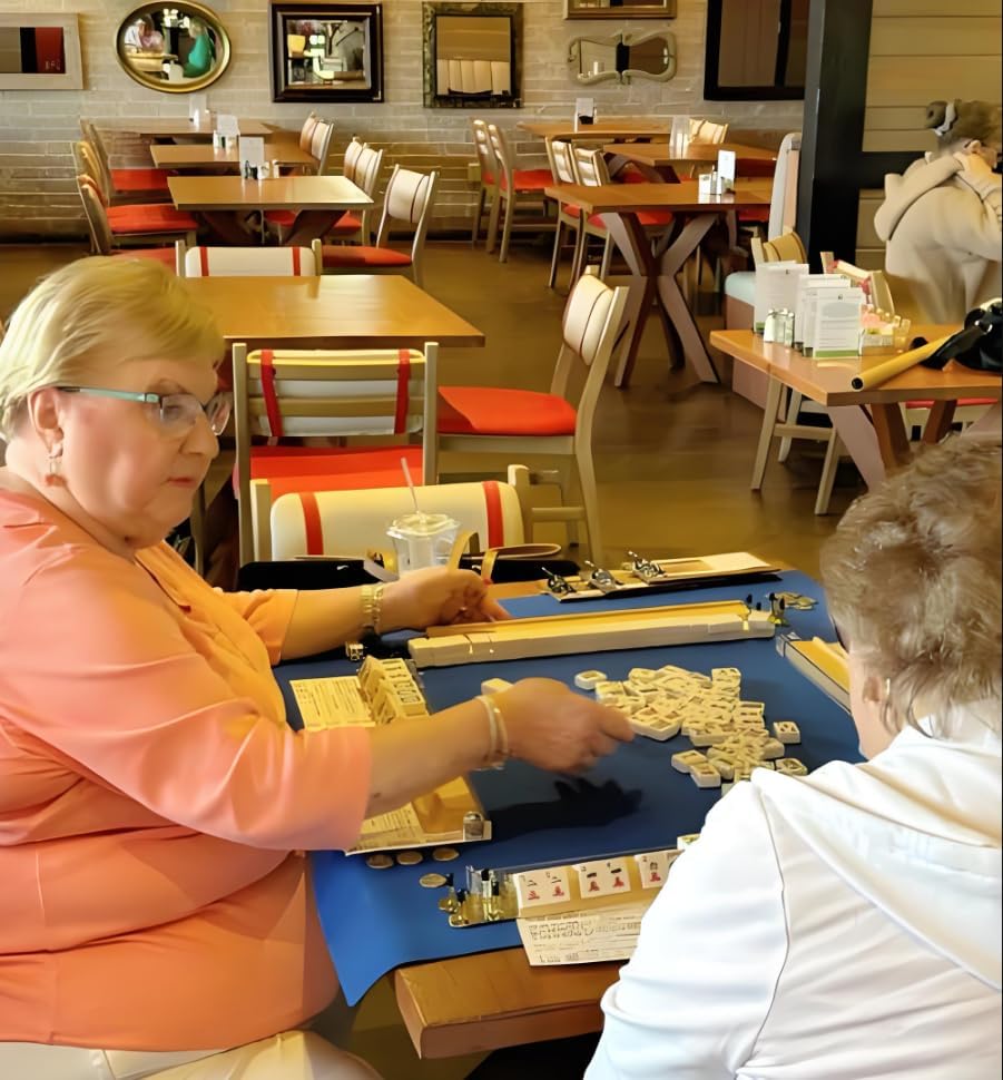 mah jong 2025 Cards Official Revision - Large Size - 4Pcs