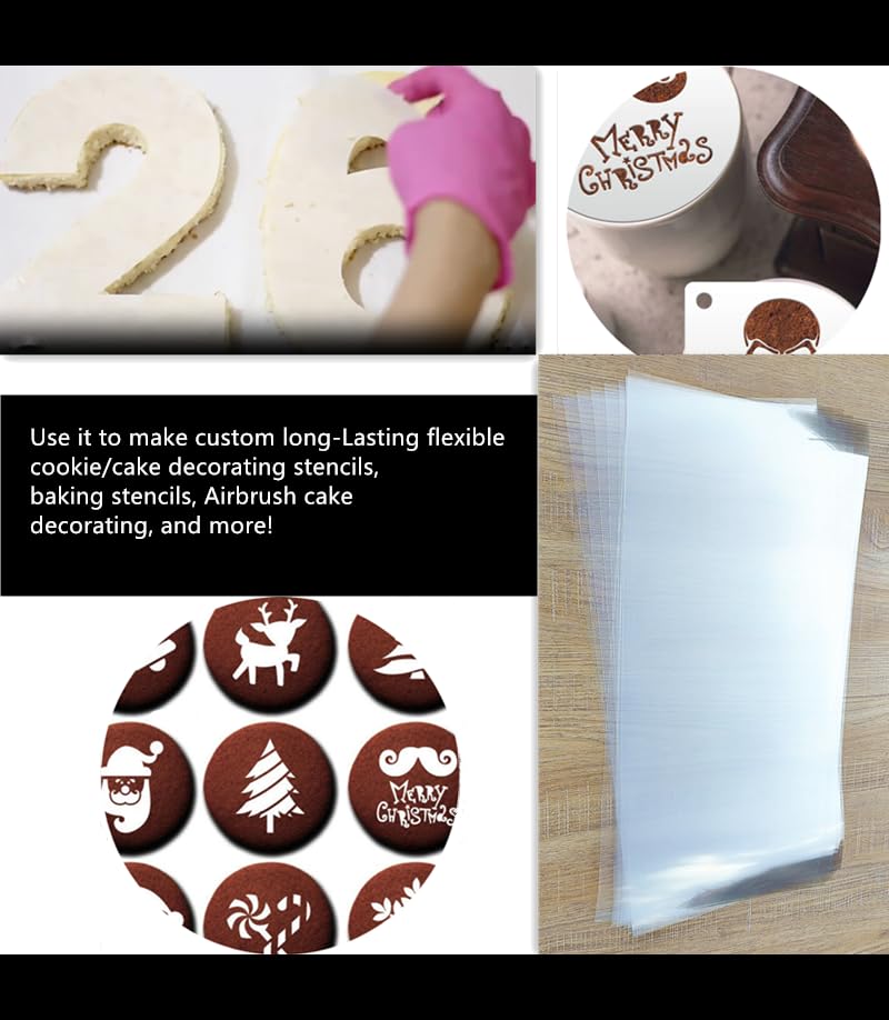Transparency Mylar Stencils Sheet for Cutting Machines