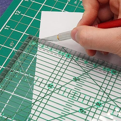 15 x 30cm Sewing Acrylic Ruler Anti