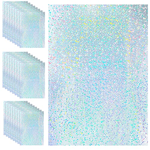 24 Sheets Holographic Sticker Paper (24 Count)