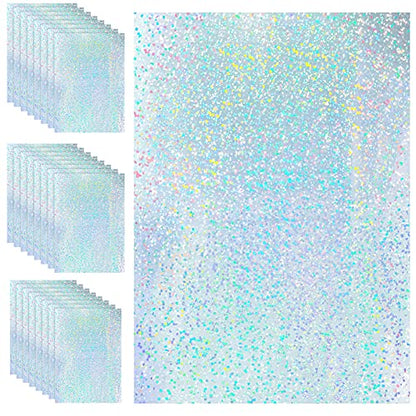 24 Sheets Holographic Sticker Paper (24 Count)