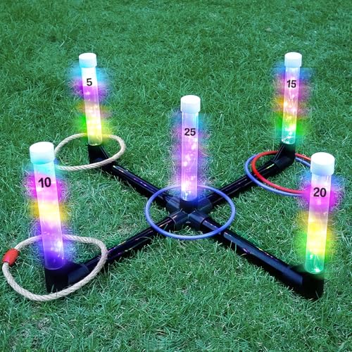 Outdoor Games Ring Toss Glow in Dark