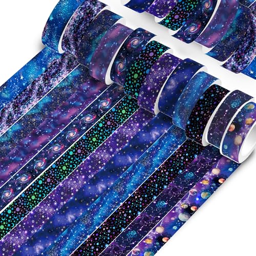 12 Rolls Starry Sky Washi Tape Set (12 Count)