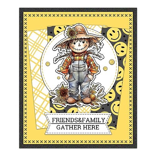 Halloween Clear Silicone stampReusable Stamp with Pumpkins