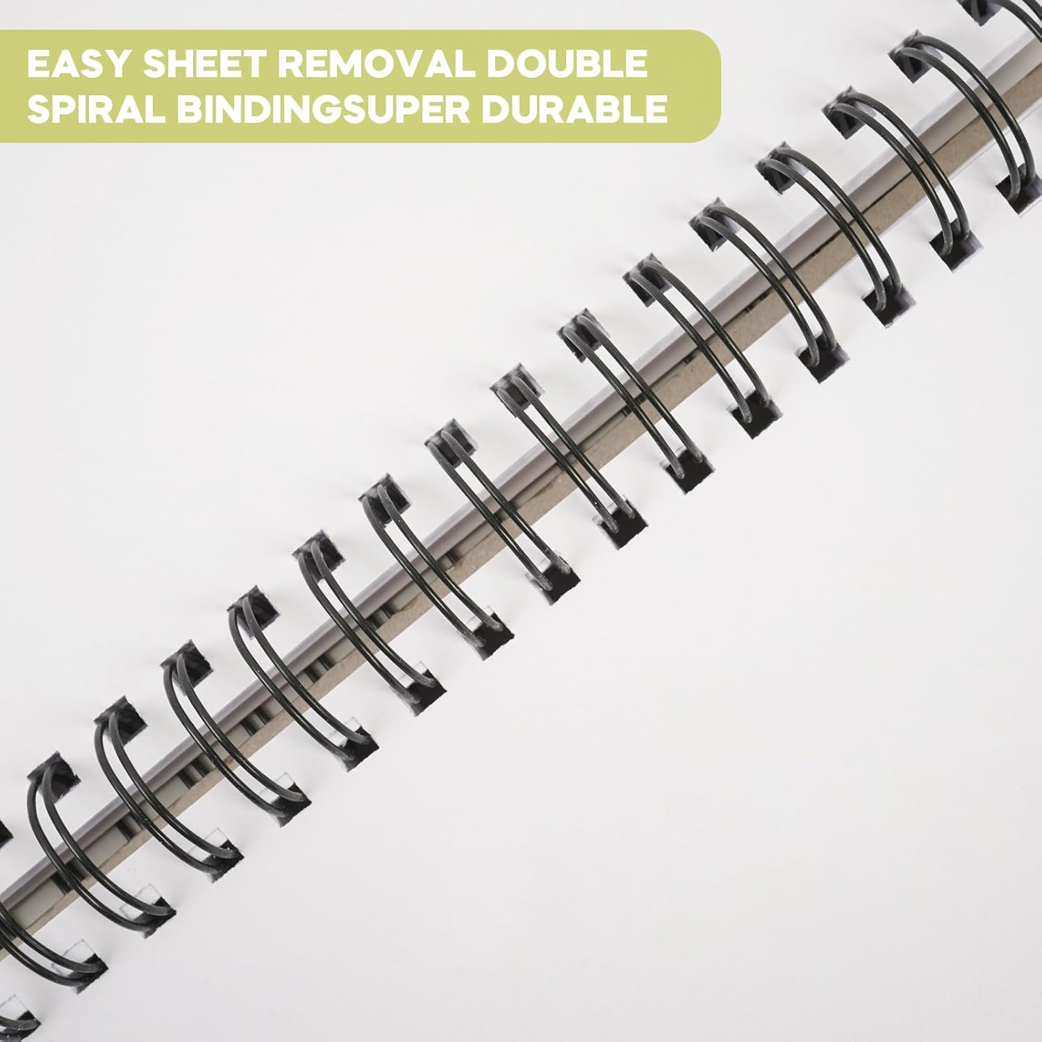 CONDA 9"x12" Double-Sided Hardbound Sketchbook, 60 Sheets, Heavyweight Hardcover Sketchbook, Spiral Sketch Pad, Durable Acid Free Drawing Paper for Drawing Painting - Crafty Corner