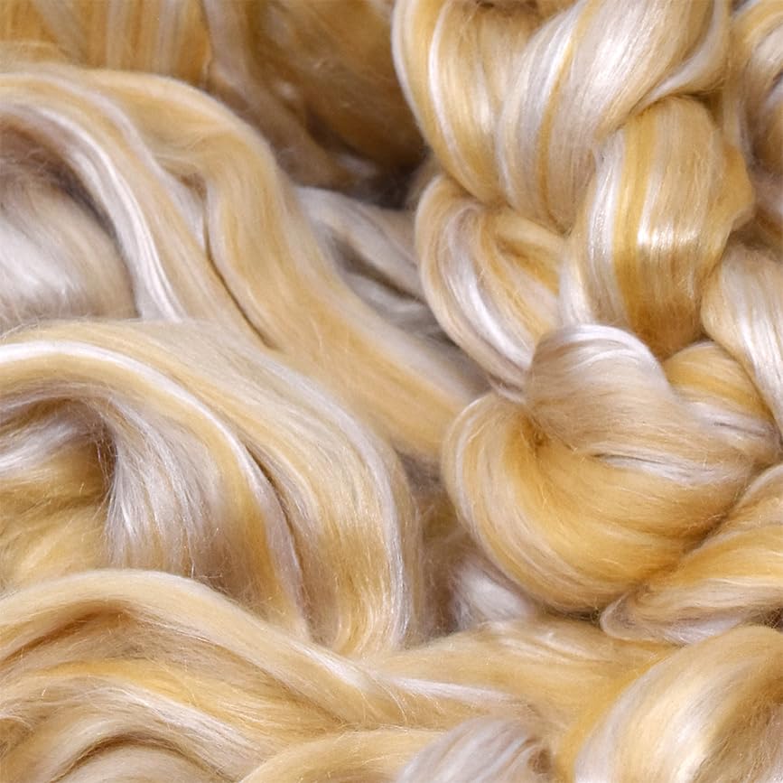 Merino Silk Luxe Tonal Designer Blend. Superfine Merino