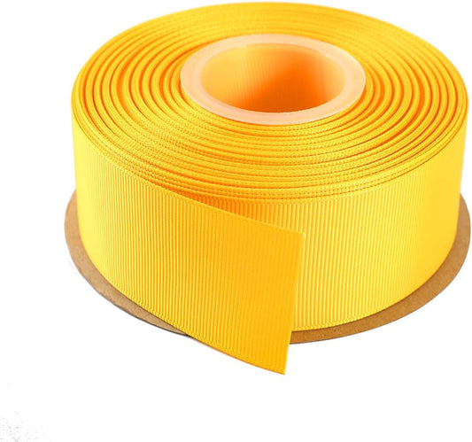 ITIsparkle 11/2" Inch Grosgrain Ribbon 25 Yards-Roll Set for Gift Wrapping Cake Decoration Party Favor Hair Braids Hair Bow Baby Shower Decoration Floral Arrangement Craft Supplies, Maize Ribbon - Crafty Corner