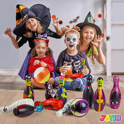 Halloween Foam Bowling Set for Kids Toys Party Supplies