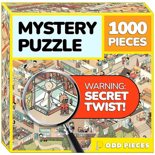 Jigsaw Puzzles 1000 Pieces with Storytelling Comics (1000 Count)