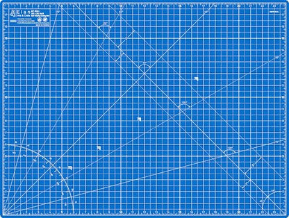 Cutting Mat A2 Blue