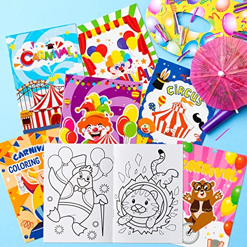 24pcs Carnival Coloring Books for Kids