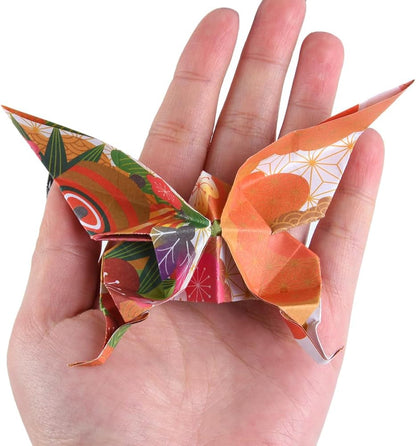 Origami Paper Kit 50 Sheets 70GSM 6 Inch Square Double Sided Color 50 Vivid Japanese Washi Chiyo Colors for Hand Crafts Origami Paper Arts Creativity.Japanese Sakuras - Crafty Corner