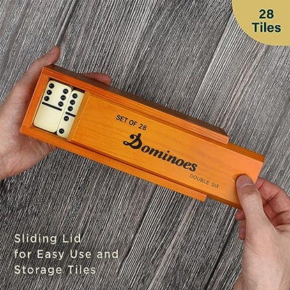 Jumbo Dominoes Set for Adults and Kids