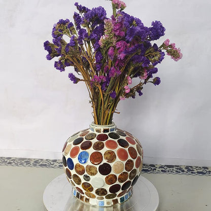 500g 1.1lb Random Color Irregular Ceramics Mosaic Tiles (16 Ounce)