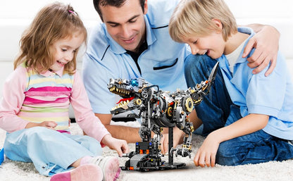 Mechanical Tyrannosaurus Rex Building Set with Light