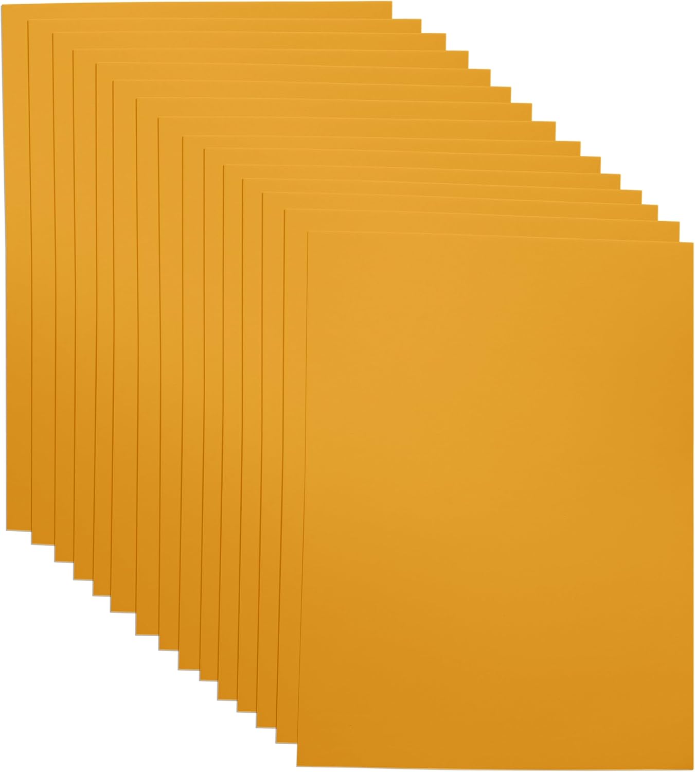 Mustard EVA Foam Sheets for Crafts, 9 x 12 Inch, 2mm Thickness – Ideal for DIY Arts and Crafts, Foam Paper for Kids, Cosplay and Costumes - 15 Pack - Crafty Corner