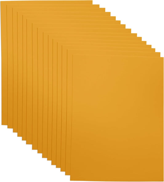 Mustard EVA Foam Sheets for Crafts, 9 x 12 Inch, 2mm Thickness – Ideal for DIY Arts and Crafts, Foam Paper for Kids, Cosplay and Costumes - 15 Pack - Crafty Corner