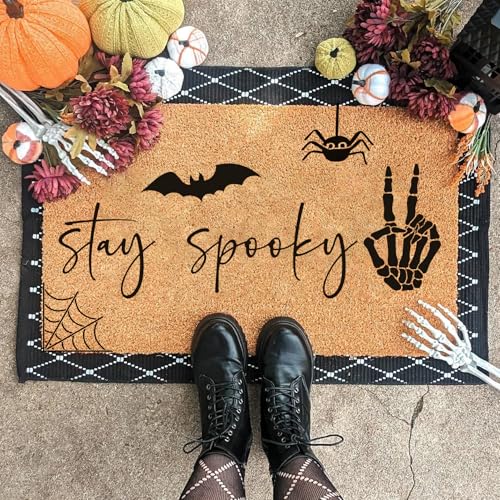Halloween Stencils for Door Mats Halloween Doormat Stencils for Painting (9 Count)