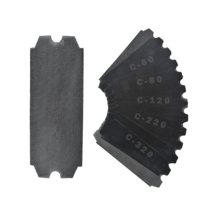 SCOTTCHEN Drywall Sanding Screen Mesh Sheet 11-1/4" x 4-3/16" Grit: #60,80,120,220,320-20pcs