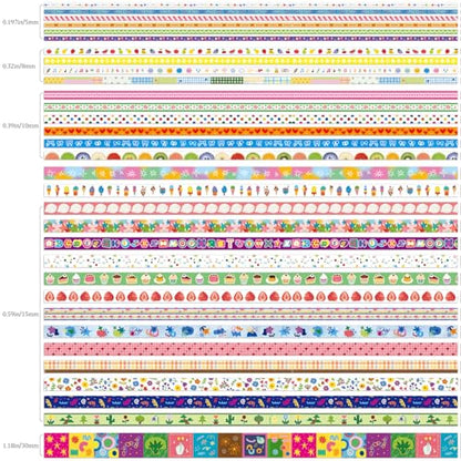 32 Rolls Washi Tape Set (32 Count)