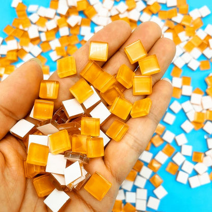 500G 1.1LB Bulk Crystal Mosaic Tiles (17.6 Ounce)