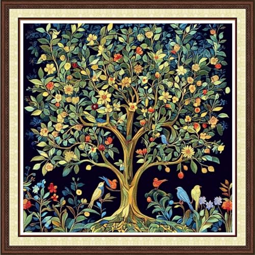 Counted Cross Stitch Kits for Adults Full Range of Cross Stitching Embroidery Unprinted Pattern for Beginners