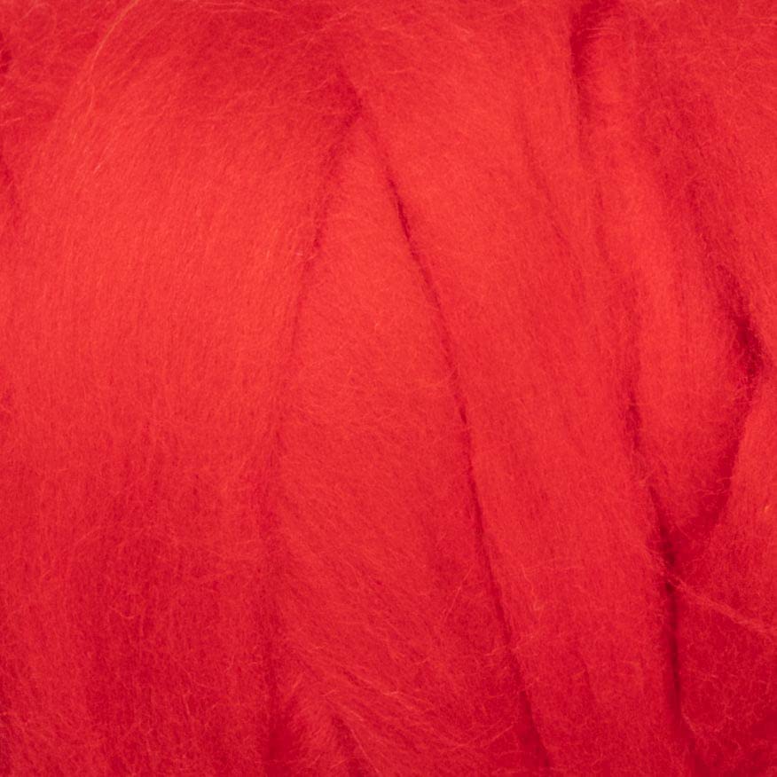 Colored Natural Wool roving (16 Ounce)