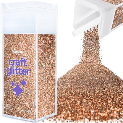 Craft Glitter Shaker Bronze Brown 110g Fine (4.6 Ounce)