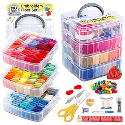 403 Pack Embroidery Kits for Adults