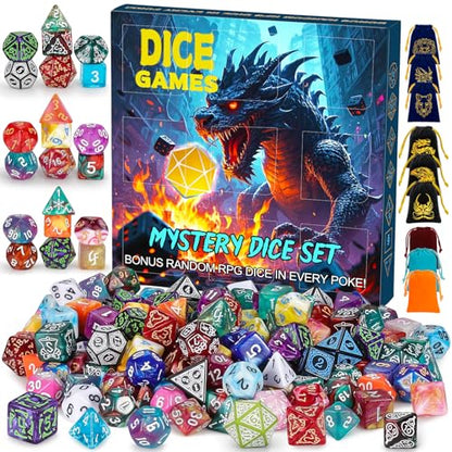 Polyhedral Dice Set (63 Count)